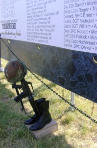 Soldiers' Gear and Wall